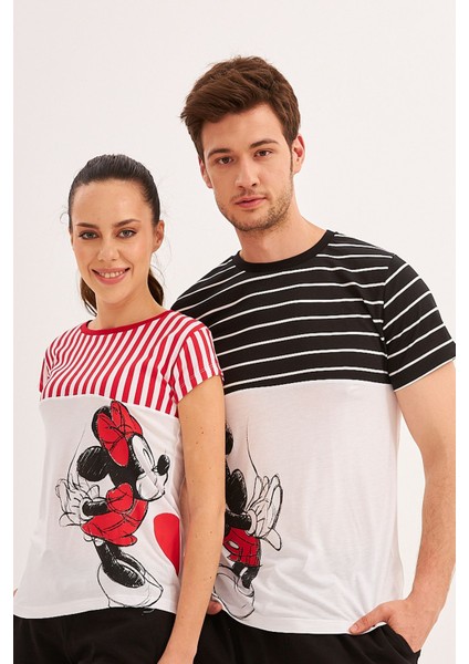 Disney Love And Valentine T-Shirt Erkek Ve Kadın Ayrı Ayrı Satılır