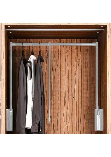 Hafele Gardırop Asansörü 10KG 550X800MM Gri
