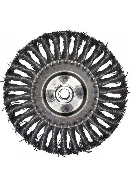 Burgulu Daire Fırça 178 mm