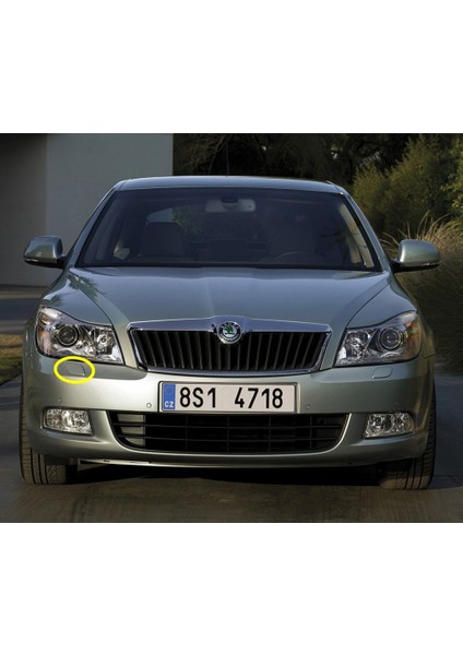 Skoda Octavia 2 A6 2009-2013 Ön Tampon Sağ Far Yıkama Jeti Pompası Kapağı 1Z0955110A
