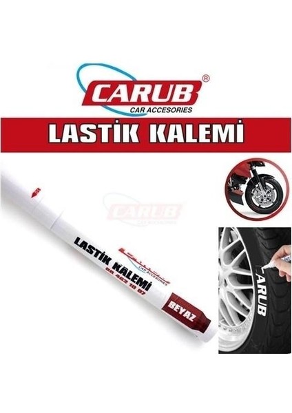 Lastik Kalemi Beyaz