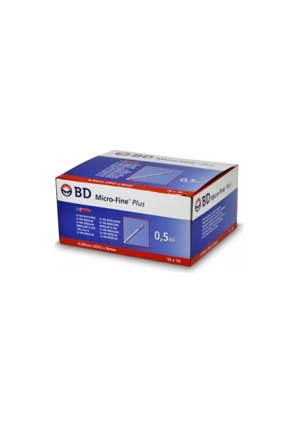 Bd Microfine 05ML 100 Lü Enjektör