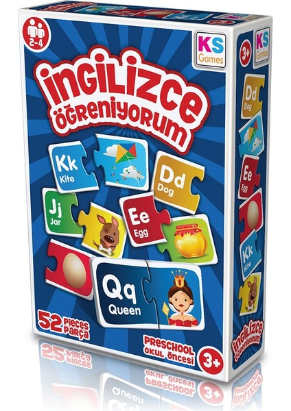 EG258 Ks, Ingilizce Öğreniyorum / +3 Yaş