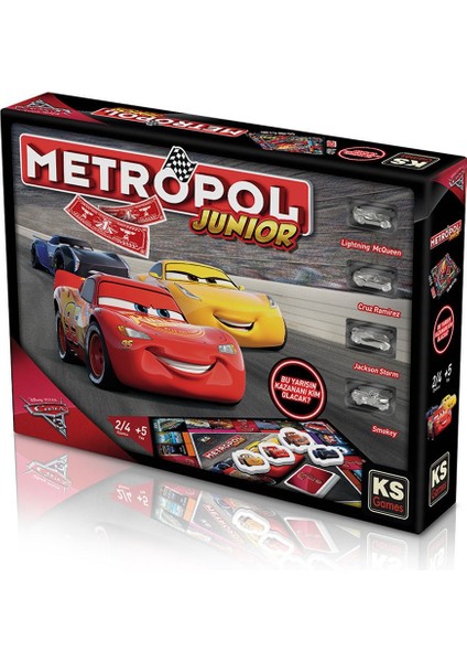 Cr 10303 Cars Metropol Junior Oyunu -Ks Games