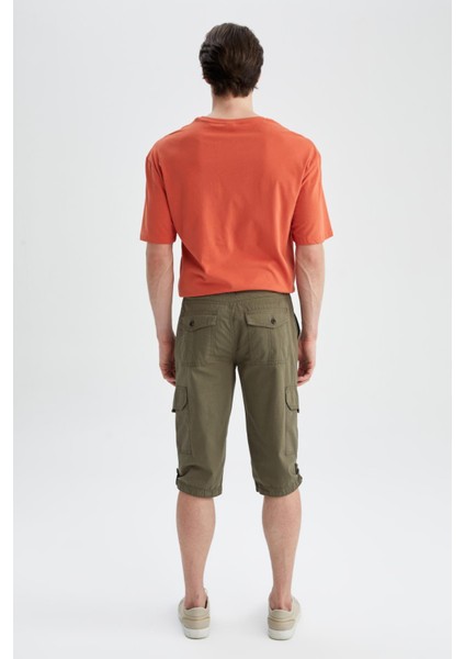 Regular Fit Kargo Kapri Şort N6621AZ22HS indirimleri