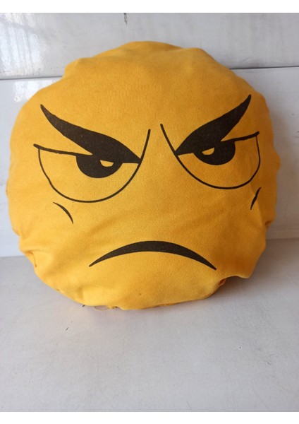 Büyük Boy Emoji Yastık Hediyelik Yastık Seyahat Boyun Yastığı