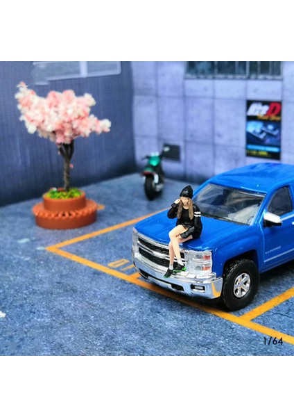 1:64 Rakamlar Model Koleksiyonu Arabalar Kamyonlar Bebekler Oyuncaklar Yapı Düzeni Siyah (Yurt Dışından)