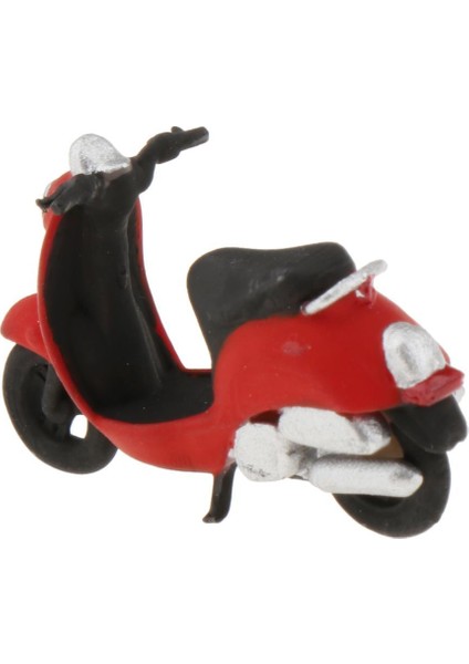 1:64 Model Mini Plastik Scooter Düzen Senaryo Modeli Matchbox Kırmızı (Yurt Dışından)