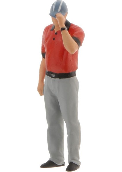 1:64 Yarış Madalya Mini Figür Insanlar Grup Araba Senaryo Modeli Ayarla Oyuncaklar Turuncu (Yurt Dışından)