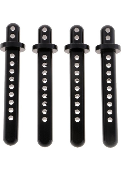 4x 1/10 Rc Buggy Yedek Parçaları Vücut Montajı 47MM / 1.85 '' Axial SCX10 Accs Siyah (Yurt Dışından) fiyatları