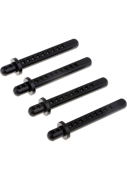 4x 1/10 Rc Buggy Yedek Parçaları Vücut Montajı 47MM / 1.85 '' Axial SCX10 Accs Siyah (Yurt Dışından) indirimleri