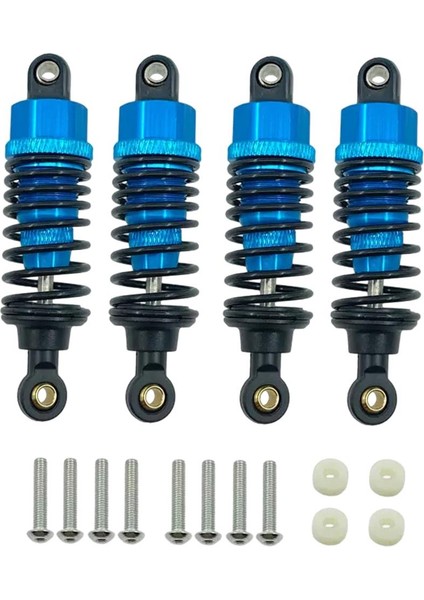 Tamiya Tt-01 Tt-02 Için Alüminyum Alaşım Amortisör 1/10 Rc Araba Aksesuarları Mavi (Yurt Dışından)