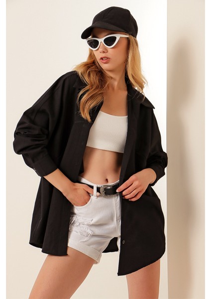 Trikoton Ön Cepli Gömlek fiyatları