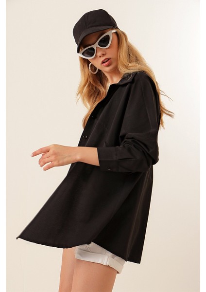 Trikoton Ön Cepli Gömlek modelleri