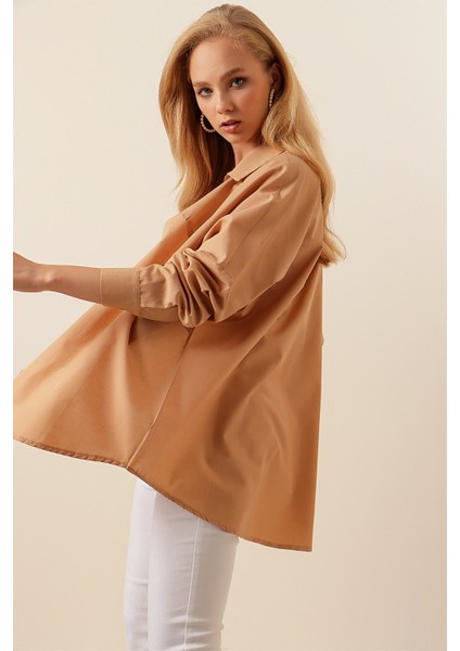 Trikoton Ön Cepli Gömlek fırsatları