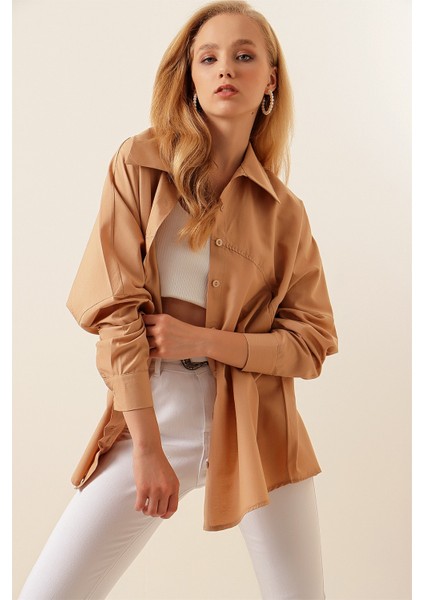 Trikoton Ön Cepli Gömlek indirimleri