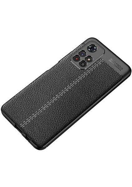 Xiaomi Redmi Note 11 5g Kılıf Niss Silikon Deri Görünümlü Korumalı+Nano Glass Siyah fiyatları