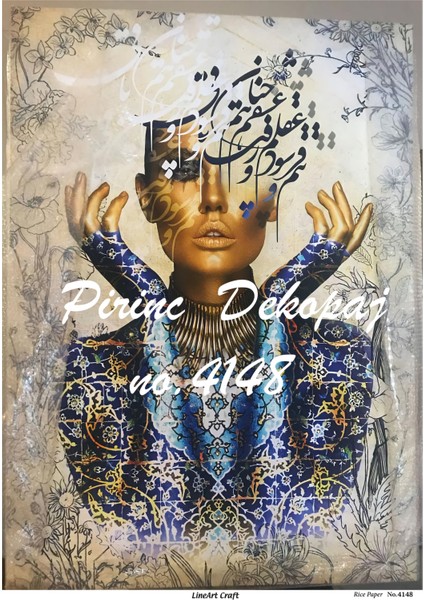 Pirinç Dekopaj Kağıdı LA-4148