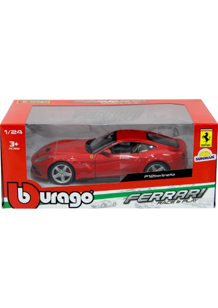 1:24 Ferrari F12 Berlinetta Model Araba