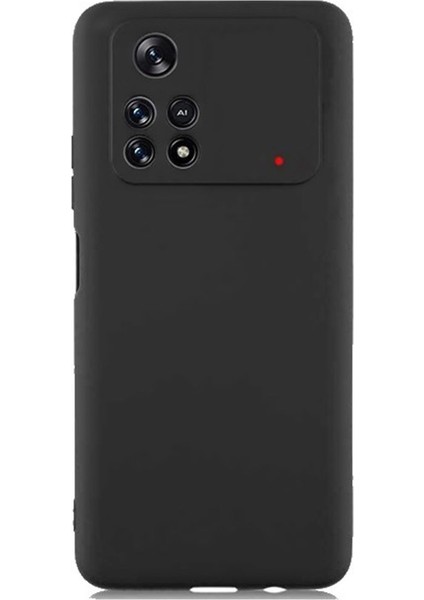 Casestreet Xiaomi Poco X4 Pro 5g Kılıf Mat Lüx Kamera Korumalı Premier Mat Silikon Siyah
