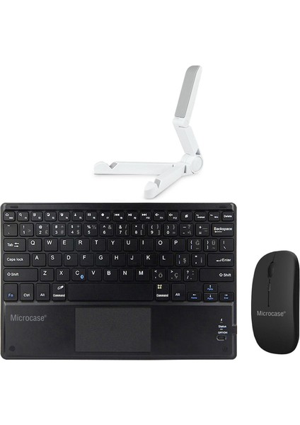 Lenovo Tab M10 10.1 X605F Touchpad Bluetooth Klavye 24 cm + Bluetooth Mouse + Stand AL2766