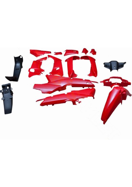 Lıfan Kaporta Set - [Kırmızı] Cub