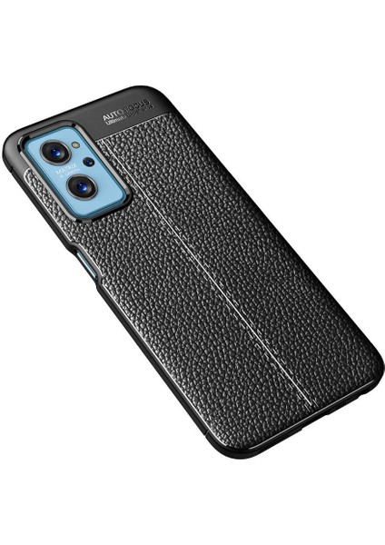 Oppo A96 4g Kılıf Niss Silikon Deri Görünümlü Korumalı Siyah fiyatları