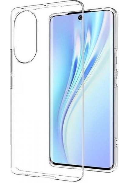 Huawei Nova 9 Kılıf Süper Silikon Korumalı Şeffaf+Full Ekran Koruyucu