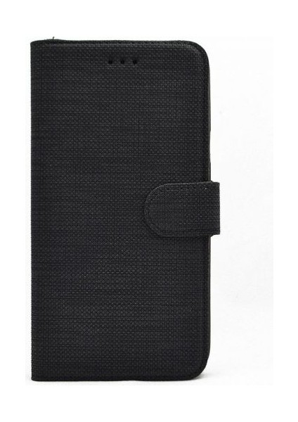 General Mobile Gm 22 Plus Kılıf Kartvizitli Exclusive Spor Cüzdan Siyah