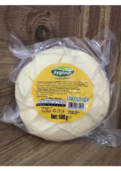 Pastörize Tereyağı Köy Tipi 500 gr