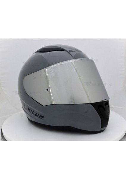 Rapıd Nardo Gri Kask ( Gri + Beyaz Cam ) *
