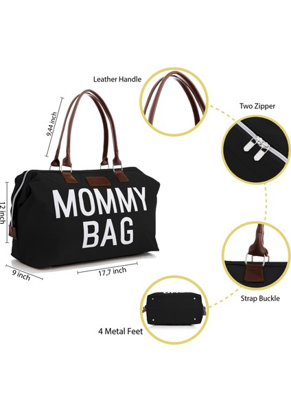 Kadın Mommy Bag Anne Bebek Bakım Çantası