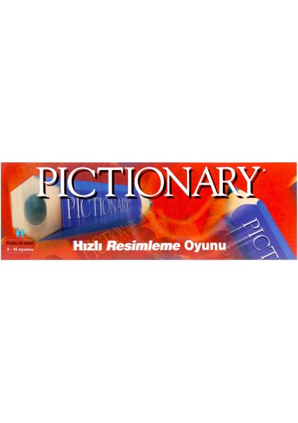 Pictionary Hızlı Resimleme Kutu Oyunu