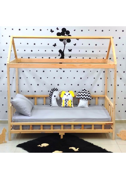 Luxury Montessori Karyola Ahşap Yatak Çocuk Bebek Yatak modelleri