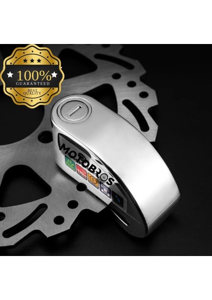 Güçlendirilmiş Alarmlı Çelik Motosiklet Disk Kilidi (Yüksek Ses) fiyatları