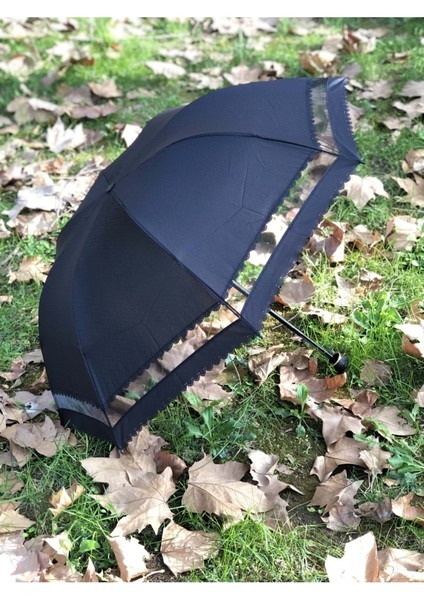 Kadın Şemsiye, Rüzgara Karşı Dayanıklı Fiber Gövdeli