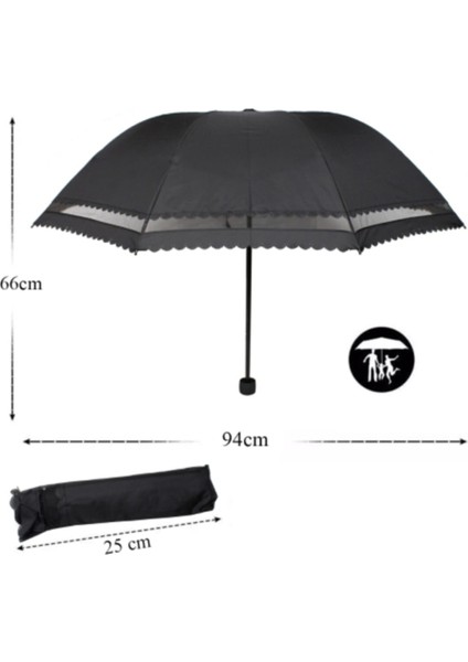 Kadın Şemsiye, Rüzgara Karşı Dayanıklı Fiber Gövdeli indirimleri