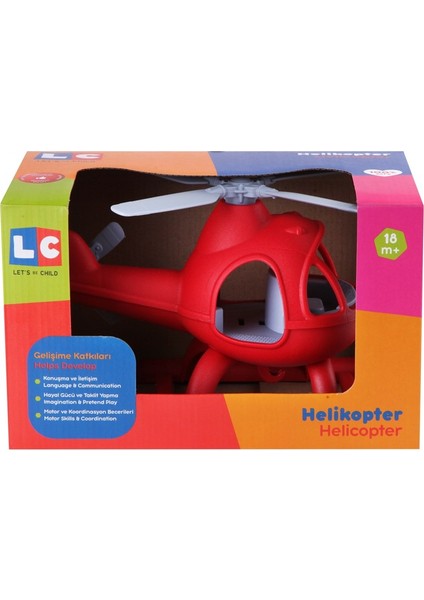 Lc Büyük Helikopter Kırmızı