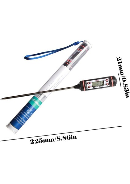 TP101 Gıda Termometresi - Elektronik Sıvı Sıcaklık Kalemi