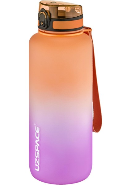 Motivasyon Matarası Mega Büyük Boy Çift Renk 1500 ml