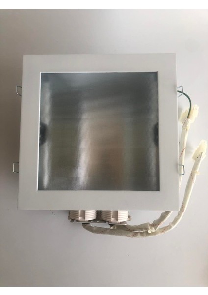 2li Sıva Altı Plc Spot Armatür 2X26 Watt 20,5X20,5X10 cm fiyatları