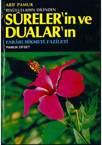 Resulullahın Dilinden Sureler'in ve Dualar'ın Esrarı Hikmeti Fazileti