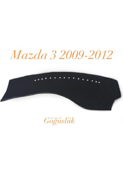 Halı Kumaş Mazda 3 2009 - 2012 Arası Torpido Koruyucu Örtü