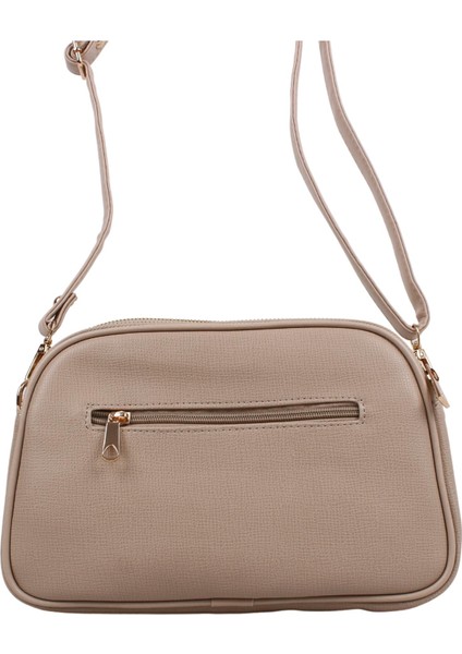 1228 Açık Vizon Suni Deri Bayan Çapraz Omuz Çantası fırsatları