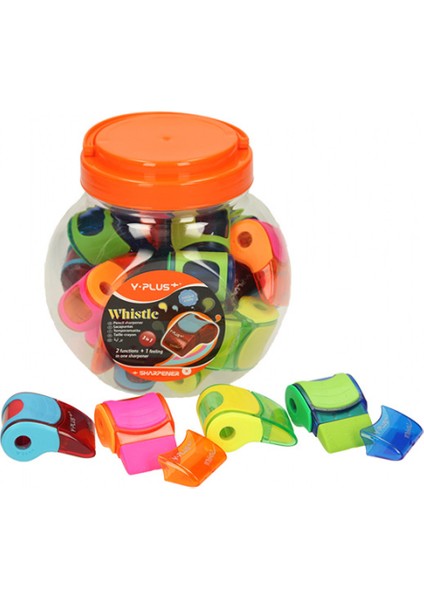 Whistle Silgili Hazneli Kalemtıraş X094 Y-Plus