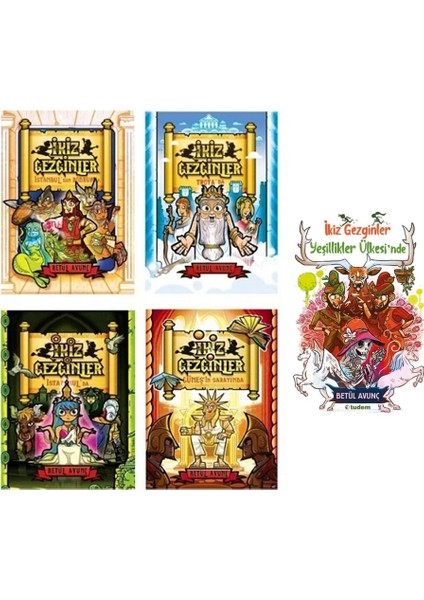 Ikiz Gezginler / 5 Kitap Set - Betül Avunç