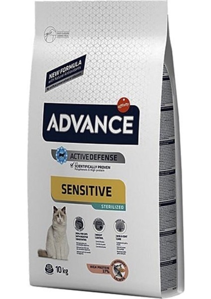 Sterilised Somonlu Kısırlaştırılmış Kedi Maması 1 Kg. Metal Açk. Pkt.