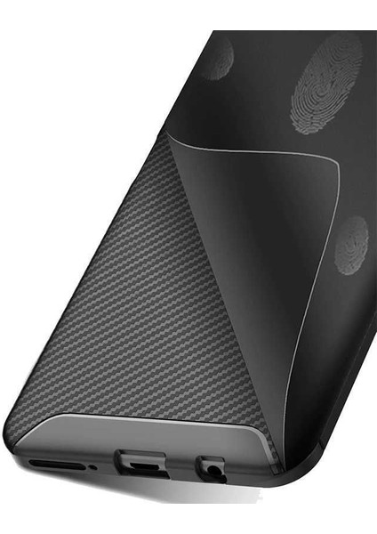 Samsung Galaxy A9 2018 Karbon Görünüm Negro Silikon Kılıf fırsatları