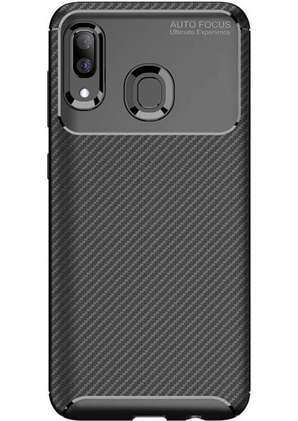 Samsung Galaxy A40 Karbon Görünüm Negro Silikon Kılıf fiyatları