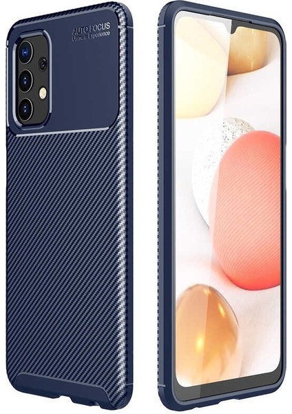 Samsung Galaxy A32 4g Karbon Görünüm Negro Silikon Kılıf